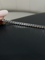 7CTW Round Brilliant Lab Grown Diamond Tennis Bracelet For Women