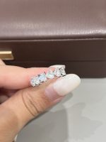 Half Circle 1.8CT Heart Cut Lab Grown Diamond Wedding Band For Women