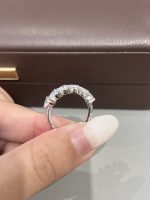 Half Circle 1.8CT Heart Cut Lab Grown Diamond Wedding Band For Women