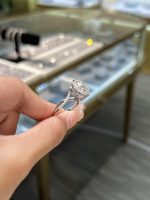 1CTW Round Brilliant Lab Grown Diamond Engagement Ring