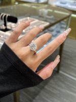 1CTW Round Brilliant Lab Grown Diamond Engagement Ring