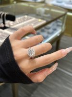 1CTW Round Brilliant Lab Grown Diamond Engagement Ring