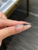 1CTW Heart Cut Lab Grown Diamond Engagement Ring