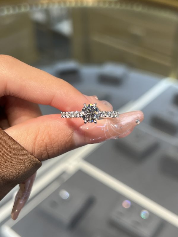 1.5CTW Round Brilliant Lab Grown Diamond Engagement Ring