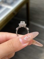 2CTW Round Brilliant Lab Grown Diamond Engagement Ring