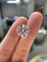 4CTW Round Brilliant Lab Grown Diamond E SI1 3EX IGI Certification