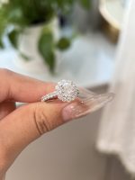 1CTW Round Brilliant Lab Grown Diamond Engagement Ring