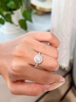 1CTW Round Brilliant Lab Grown Diamond Engagement Ring