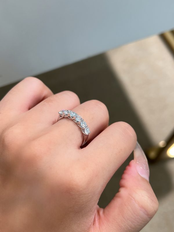 1.25CTW Lab Grown Diamond Women‘s Wedding Band