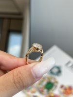 2CTW Round Brilliant Lab Grown Diamond Engagement Ring