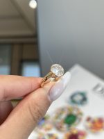 2CTW Round Brilliant Lab Grown Diamond Engagement Ring