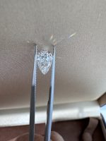 1 Carat Pear Shape CVD Lab Grown Diamond IGI Certification E VVS2