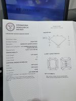 3 Carats Radiant Cut CVD Lab Grown Diamond IGI Certified D VS1