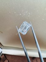 5 Carats Emerald Cut CVD Lab Grown Diamond IGI Certificate D VVS2