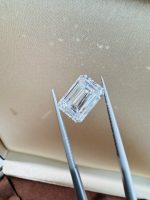 5 Carats Emerald Cut CVD Lab Grown Diamond IGI Certificate D VVS2