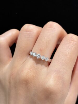 0.56CTW Lab Grown Diamond Women‘s Wedding Band