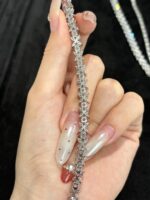 6.24CTW Marquise Cut Lab Grown Diamond Bracelet in 18K White Gold