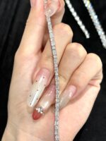 5.16CTW Full Circle Lab Grown Diamond Bracelet In 18K White Gold