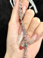 9.99CTW Emerald Cut Lab Grown Diamond Bracelet in 18K White Gold