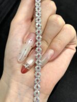 6.76CTW Marquise Cut Lab Grown Diamond Bracelet in 18K White Gold