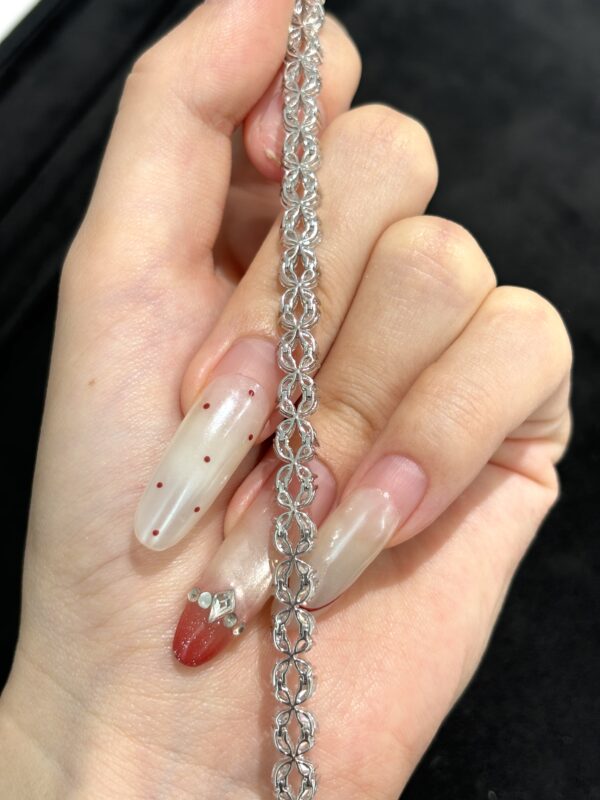 6.76CTW Marquise Cut Lab Grown Diamond Bracelet in 18K White Gold