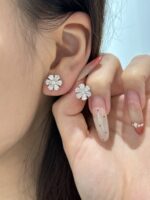 Forget-Me-Not Lab Grown Diamond Earrings Pear Shape And Marquise Cut