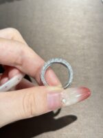 3.0ctw Pave-set Starry Ring, 18K White Gold