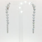 Round Brilliant Cut Gradient Earrings