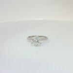 2ct. t.w. Lab Grown Diamond Solitaire Engagement Ring in 18k White Gold Six Prong