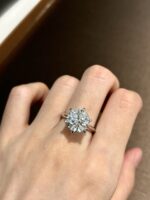 5ct. t.w. Lab Grown Diamond Solitaire Engagement Ring in 18k White Gold Six Prong