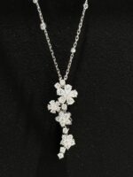 5.5CTW Midsummer Night's Dream 18K Gold Lab Grown Diamond Necklace