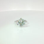 5ct. t.w. Lab Grown Diamond Solitaire Engagement Ring in 18k White Gold Six Prong