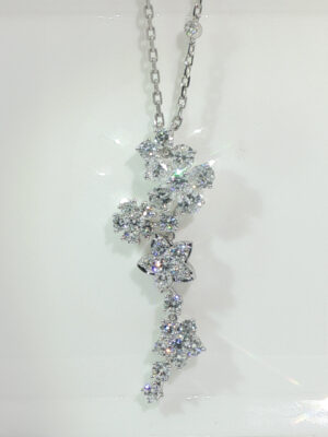5.5CTW Midsummer Night's Dream 18K Gold Lab Grown Diamond Necklace