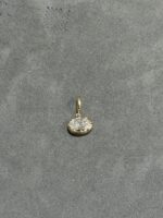 1CT Oval Cut Lab Grown Diamond Pendant in 18K Yellow Gold