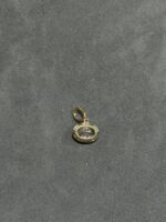1CT Oval Cut Lab Grown Diamond Pendant in 18K Yellow Gold