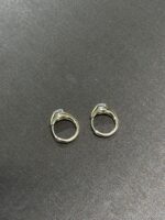 1CTW Round Lab-Grown Diamond Hoop Earrings in 18K Yellow Gold