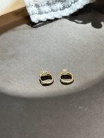 1CTW Round Lab-Grown Diamond Hoop Earrings in 18K Yellow Gold